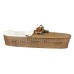 Adult Willow Casket - Includes Personalized Bamboo Plaque - Ground Shipping Included