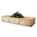 Simple Bamboo Burial or Cremation Container - Includes Personalized Bamboo Plaque - Ground Shipping Included