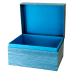 Memory Chest - Antique Turquoise Blue-4