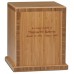 Traditional Bamboo Biodegradable Cremation Urn-4