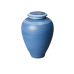 Spirit I - Classic Vase Sky Blue Biodegradable Urn (Adult)